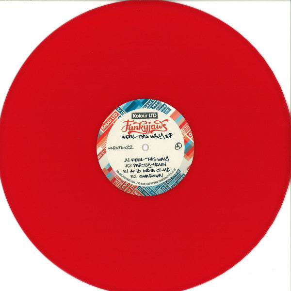 Funkyjaws : Feel This Way EP (12", EP, Red)