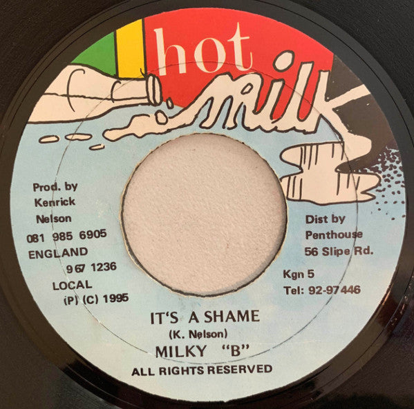 Milky B : It's A Shame (7")