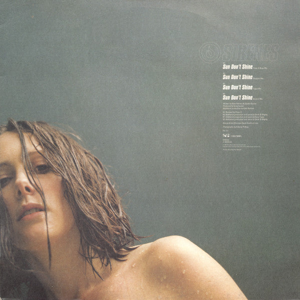 Sirenes : Sun Don't Shine (12", Promo)