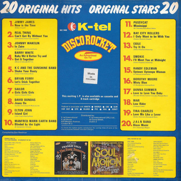 Various : Disco Rocket (LP, Comp)