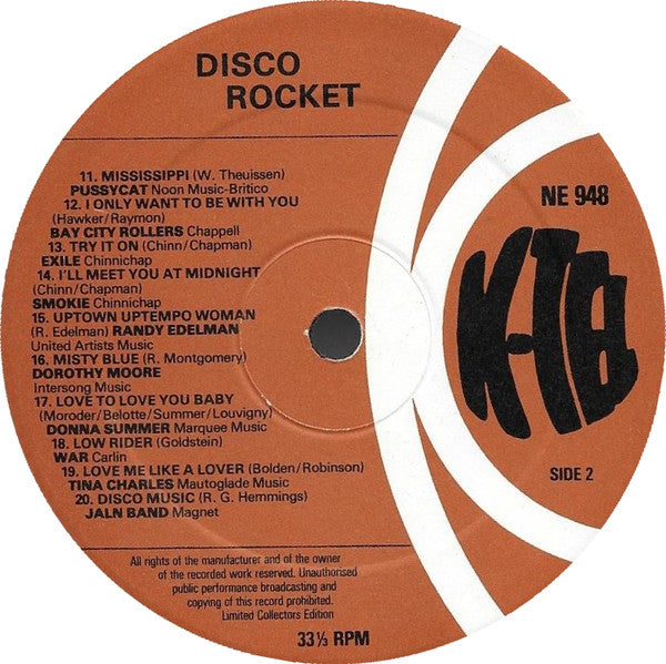 Various : Disco Rocket (LP, Comp)