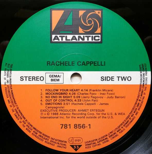 Rachele Cappelli : Rachele Cappelli (LP, Album)