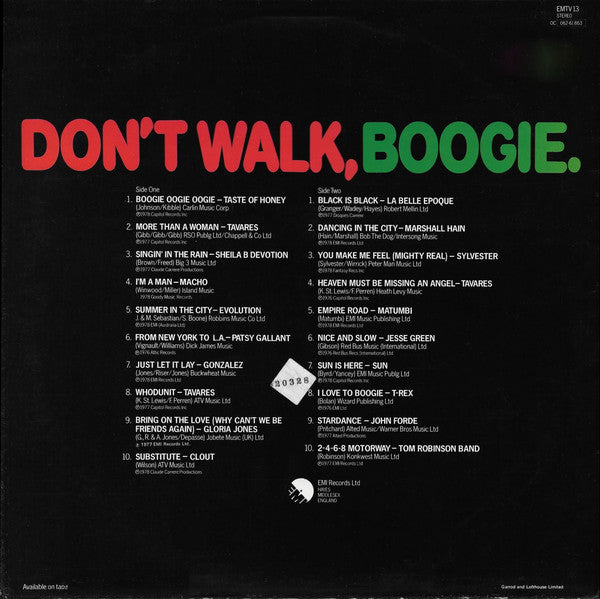 Various : Don't Walk, Boogie (LP, Comp)