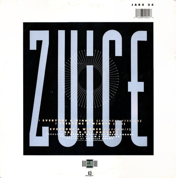 Zuice : Everyone A Winner (Extended) (12", Single)