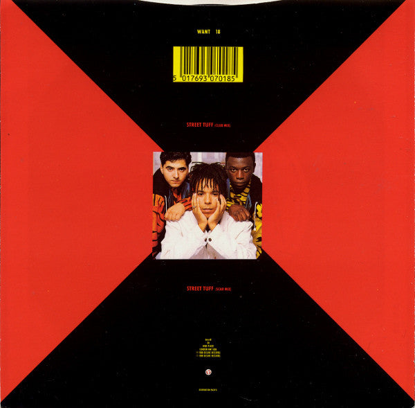 Rebel MC / Double Trouble : Street Tuff (7", Single)