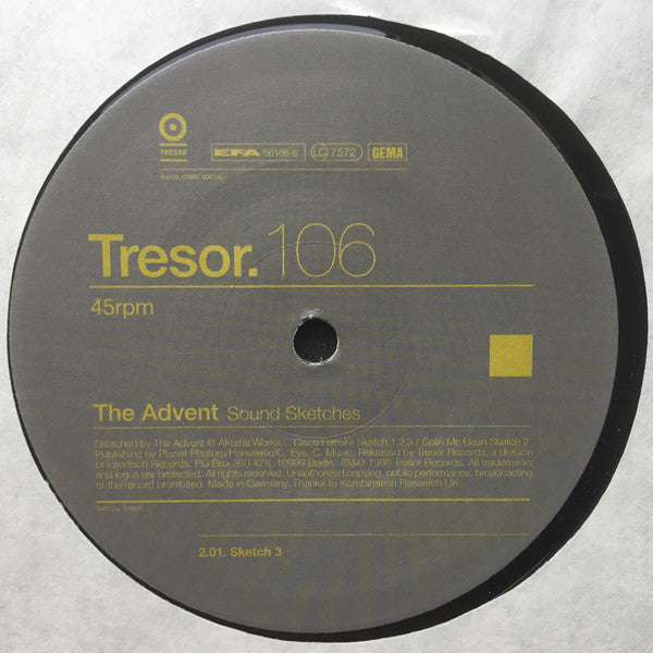 The Advent : Sound Sketches (12", EP)