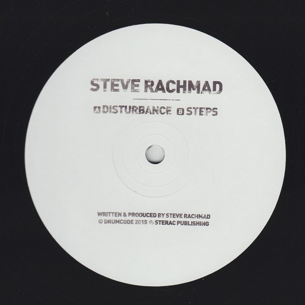 Steve Rachmad : Disturbance (12", W/Lbl)