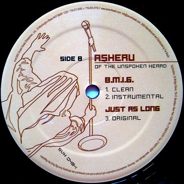 Asheru : Black Moses / B.M.I.G. (12")