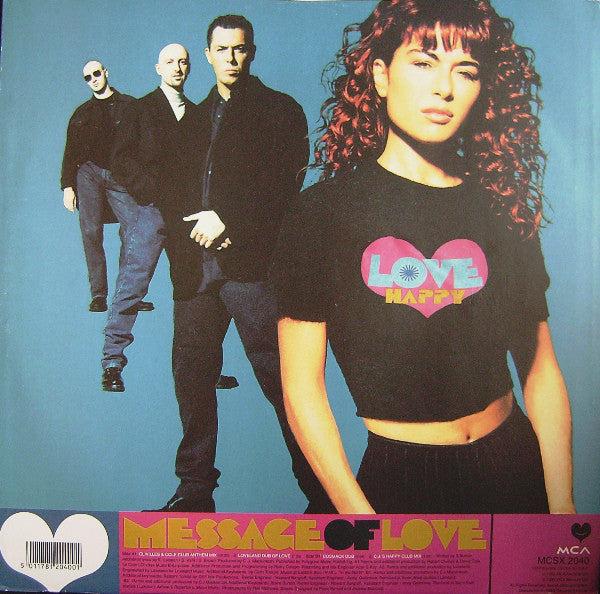 Love Happy : Message Of Love (12")