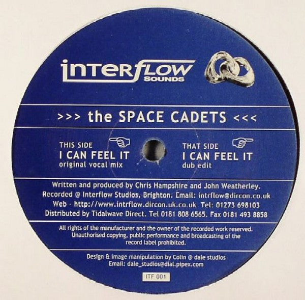 The Space Cadets : I Can Feel It (12", Single)