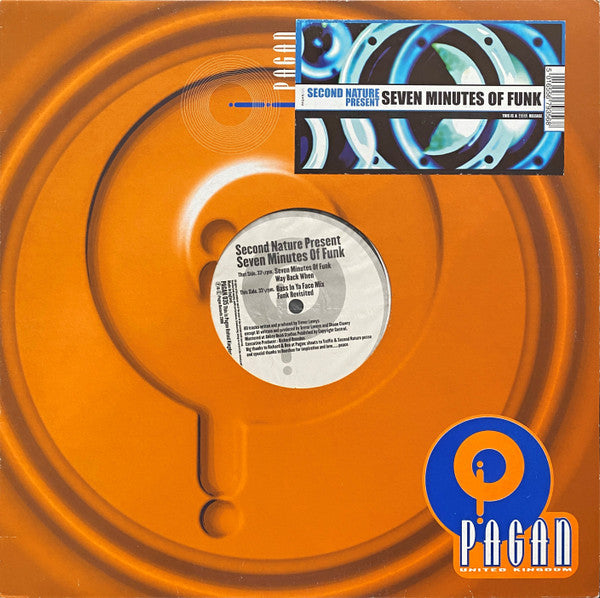 Second Nature : Seven Minutes Of Funk (12")