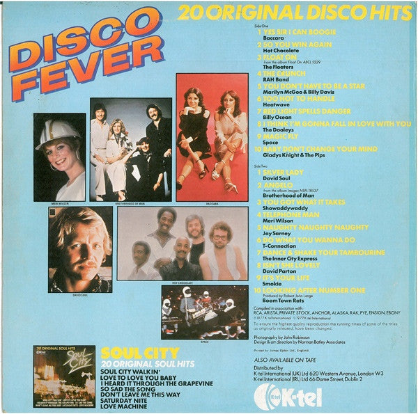 Various : Disco Fever (LP, Comp, Ltd, CBS)