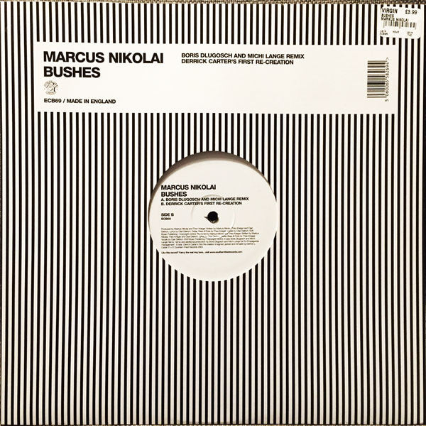 Markus Nikolai : Bushes (12")