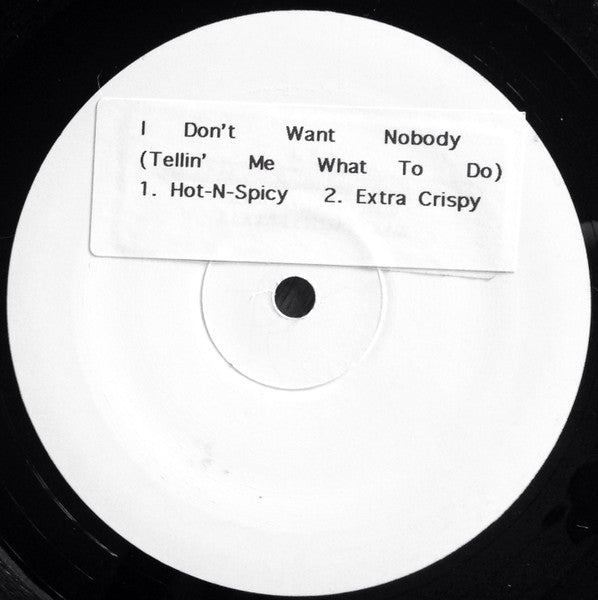 Sussex House featuring Cherie Amore : I Don't Want Nobody (Tellin' Me What To Do) (12", W/Lbl, Sti)