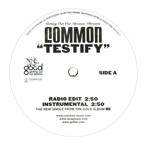 Common : Testify (12")