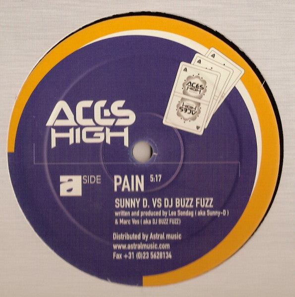 Sunny D.* vs. DJ Buzz Fuzz* / D-Mon : Pain / Let Me Rise (12")