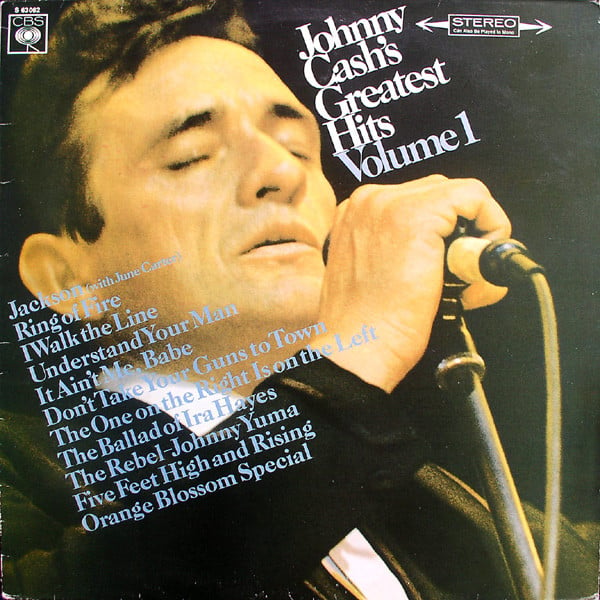 Johnny Cash : Johnny Cash's Greatest Hits Volume 1 (LP, Comp)