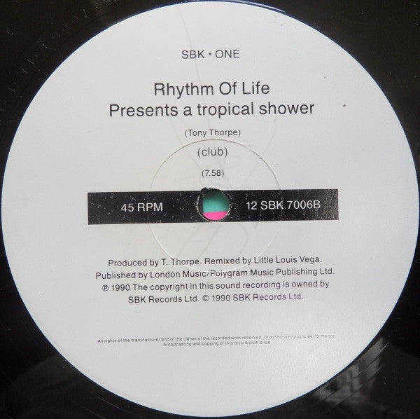 Rhythm Of Life (2) : A Tropical Shower (12")
