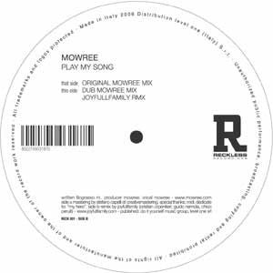 Mowree : Play My Song (12")