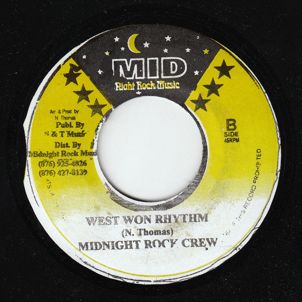 Ranco Danko* / Midnight Rock Crew : Lift Up Har Skirt / West Won Rhythm (7", Single)