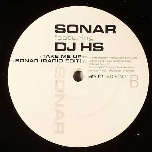 Sonar (2) Featuring DJ HS : Sonar (12")