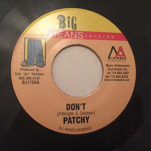 Vybz Kartel  /  Patchy : Gal Season / Don't (7")