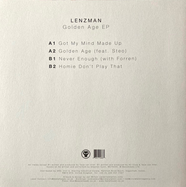 Lenzman : Golden Age EP (12", EP)