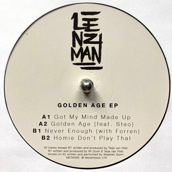 Lenzman : Golden Age EP (12", EP)
