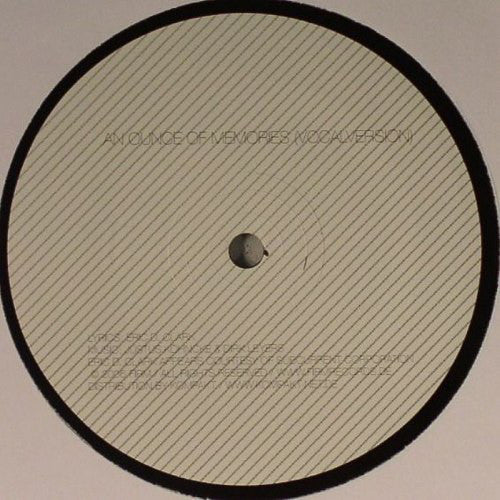 Justus Köhncke & Dirk Leyers : An Ounce Of Memories (12")