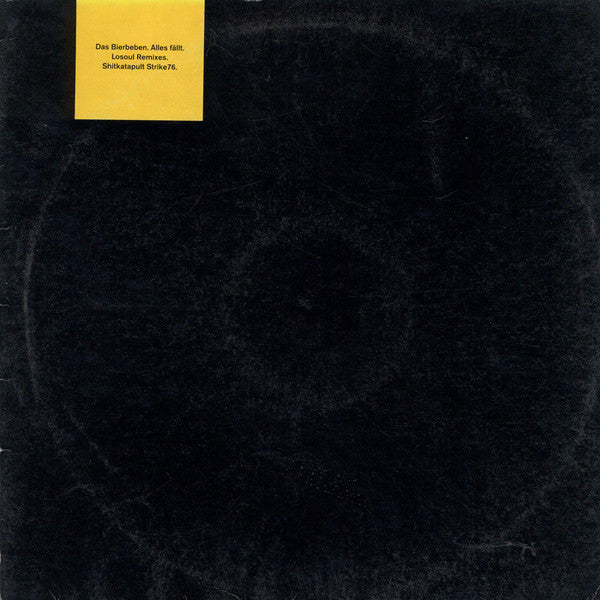 Das Bierbeben : Alles Fällt (LoSoul Remixes) (12")