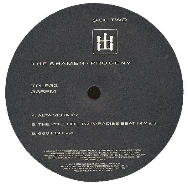 Shamen* : Progeny (Move Any Mountain - Progen) (3xLP, Comp)