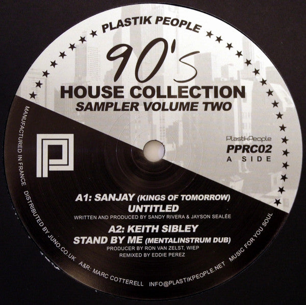 Various : 90's House Collection Sampler Volume Two (12", Smplr)