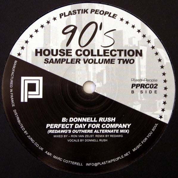 Various : 90's House Collection Sampler Volume Two (12", Smplr)