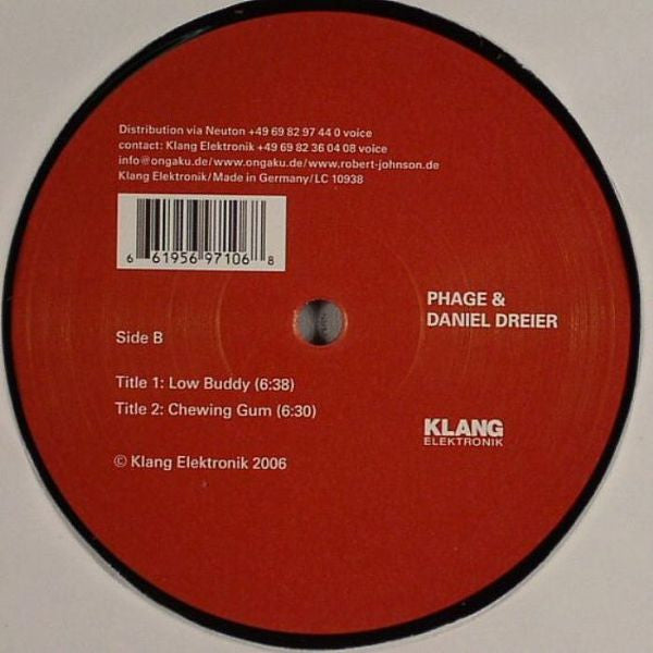 Phage & Daniel Dreier : Plumber's Workshop (12")