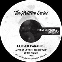 Closed Paradise : The Masters Series (10")