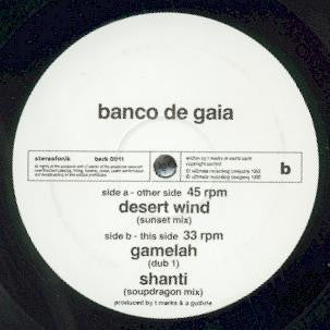 Banco De Gaia : Desert Wind (12", Whi)