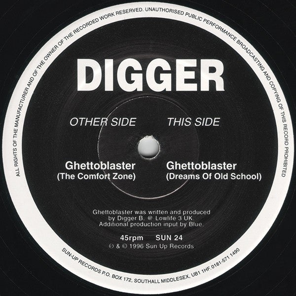 Digger : Ghettoblaster (12")