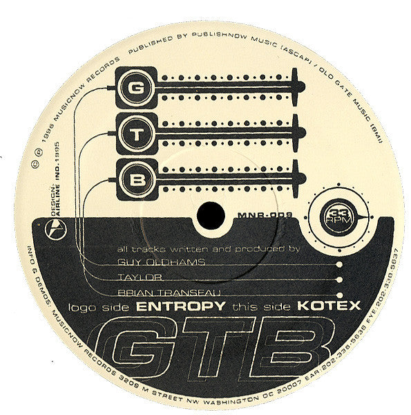 GTB : Entropy / Kotex (12")