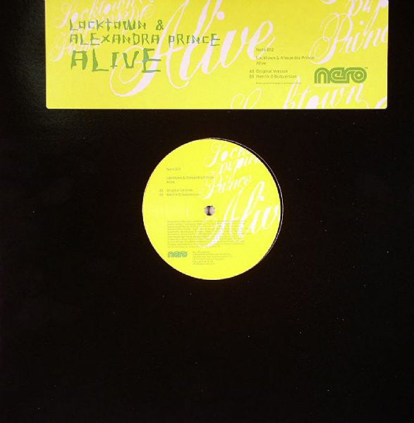 Locktown & Alexandra Prince : Alive (12")