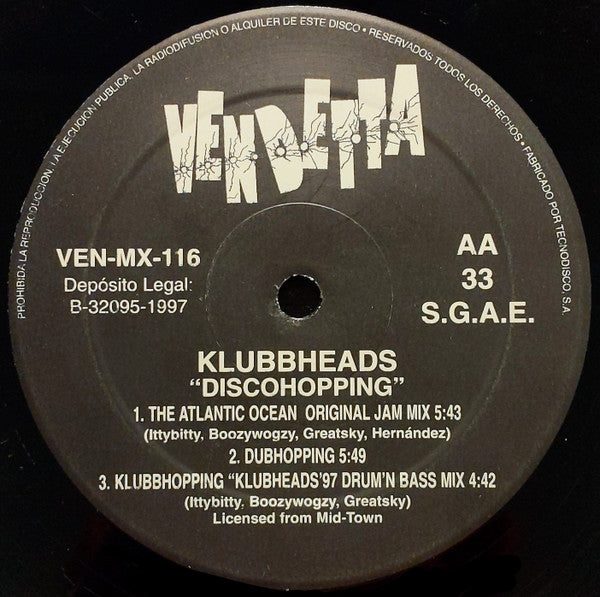 Klubbheads : Discohopping (12")