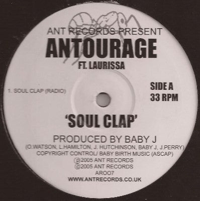 Antourage : Soul Clap / Wanna Be Free (12")