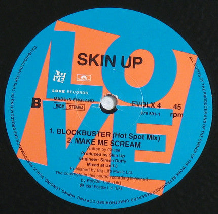 Skin Up : Blockbuster (12")