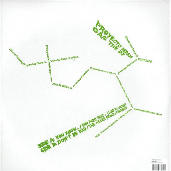 Proyecto Mirage : Gas The DJ (LP, MiniAlbum)