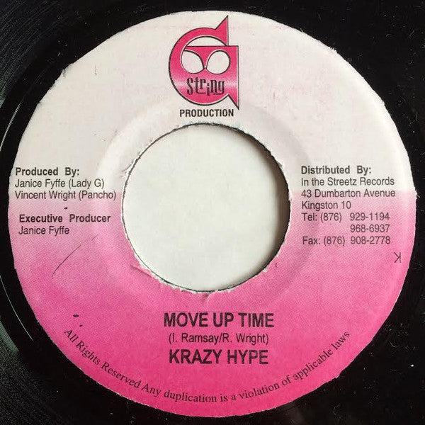 General B / Krazy Hype* : No Punchline / Move Up Time (7")