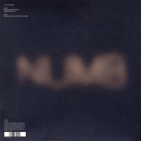 Pet Shop Boys : Numb (12", Ltd)