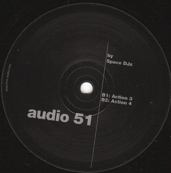 Space DJz : Action EP (12", EP)