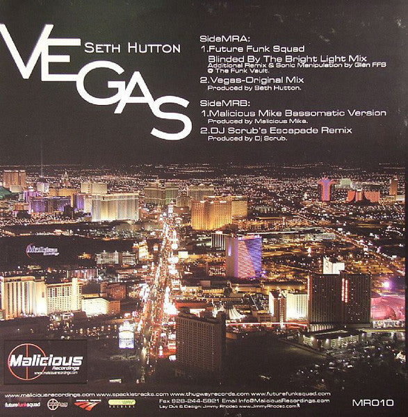 Seth Hutton : Vegas (12")