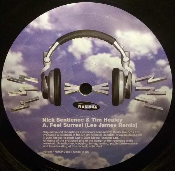 Nick Sentience & Tim Healey / Champion Burns : International Big Room Tunes (12", Ltd, Smplr)