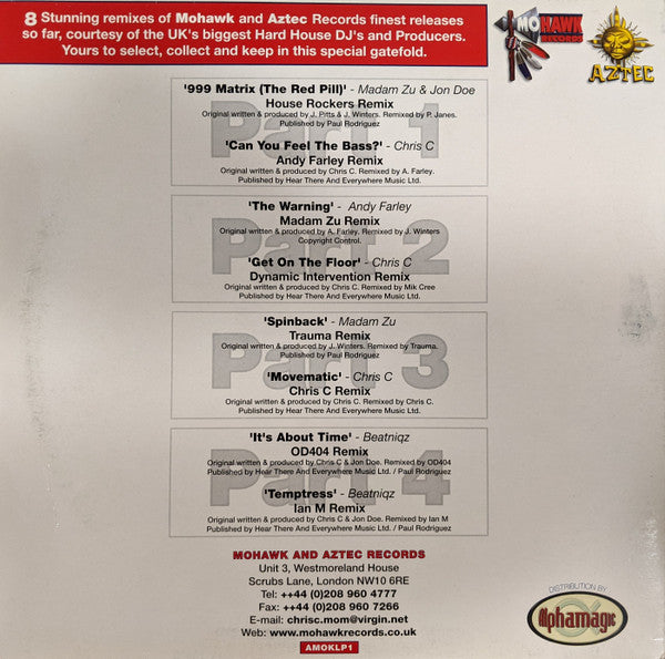 Madam Zu & Jon Doe / Chris C : 999 Matrix (The Red Pill) / Can You Feel The Bass? (12")