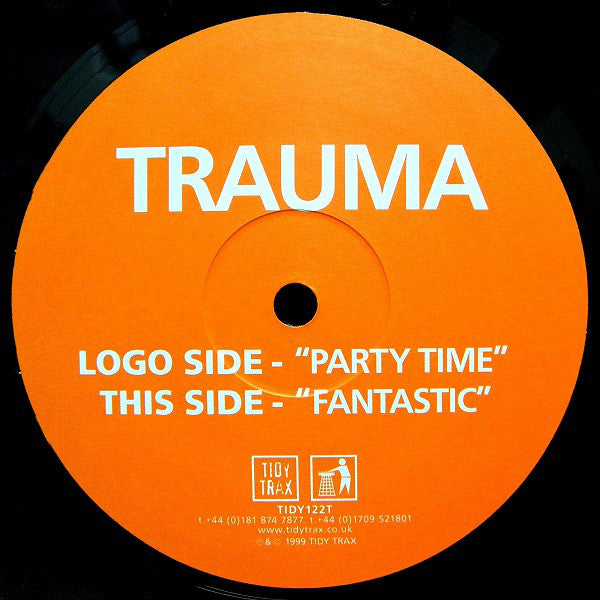 Trauma : Party Time / Fantastic (12")